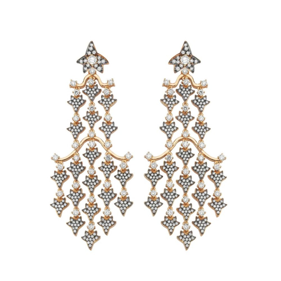 Jewelry Aida Bergsen | Rose Ivy Chandelier Earrings