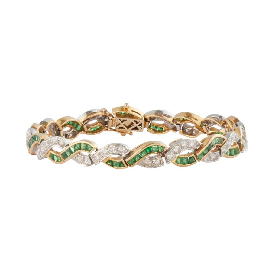 Jewelry Antique & Vintage Jewelry | Interlocking Twist Bracelet