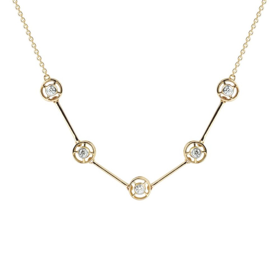 Jewelry Kavant & Sharart | Petite Twist Reflection Necklace