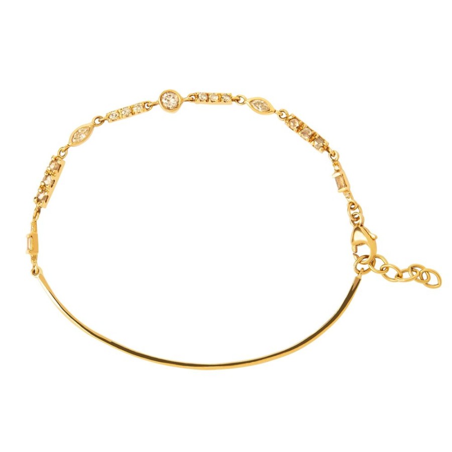 Jewelry Xiao Wang | Astro Mixed Diamond Bracelet