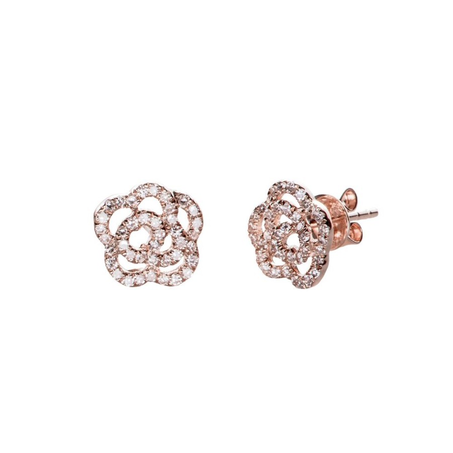 Jewelry EF Collection | Rose Stud - Rose Gold