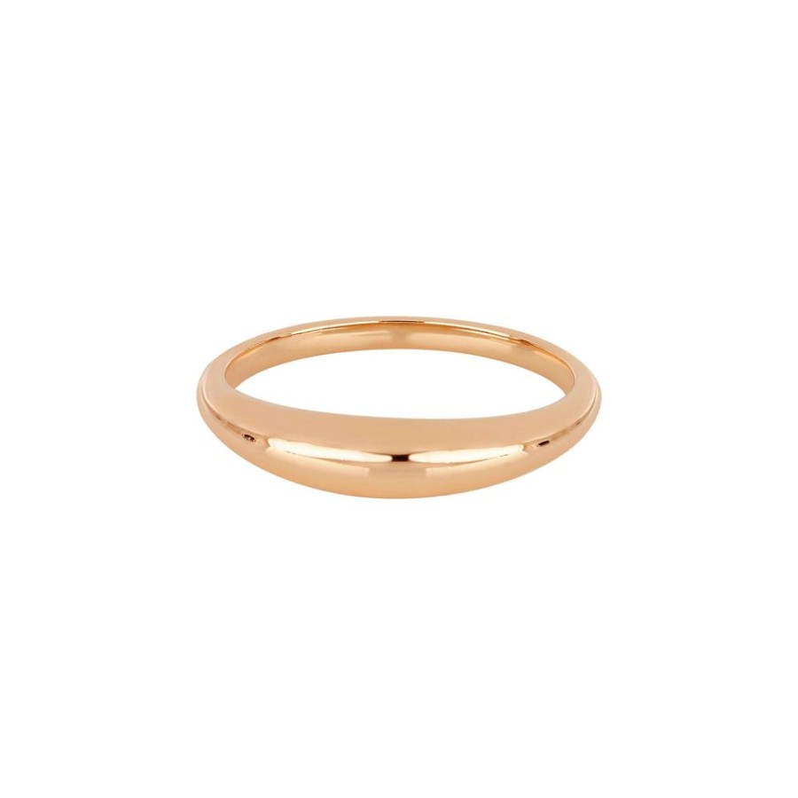 Jewelry EF Collection | Dome Ring - Rose Gold