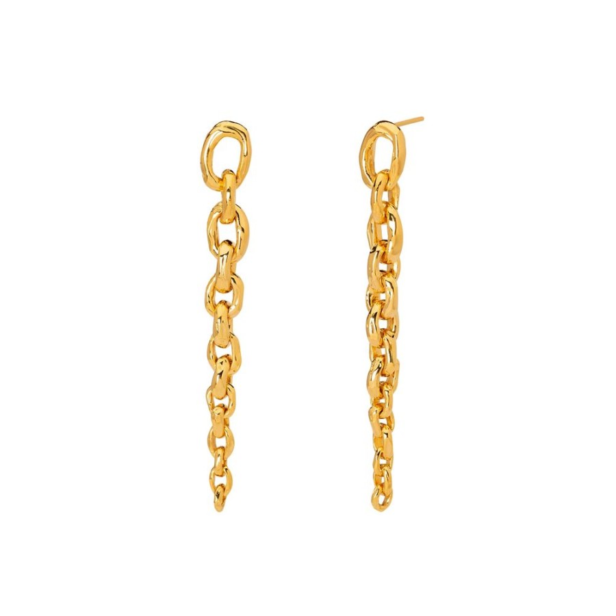 Jewelry Patcharavipa | Chain Edges Earrings