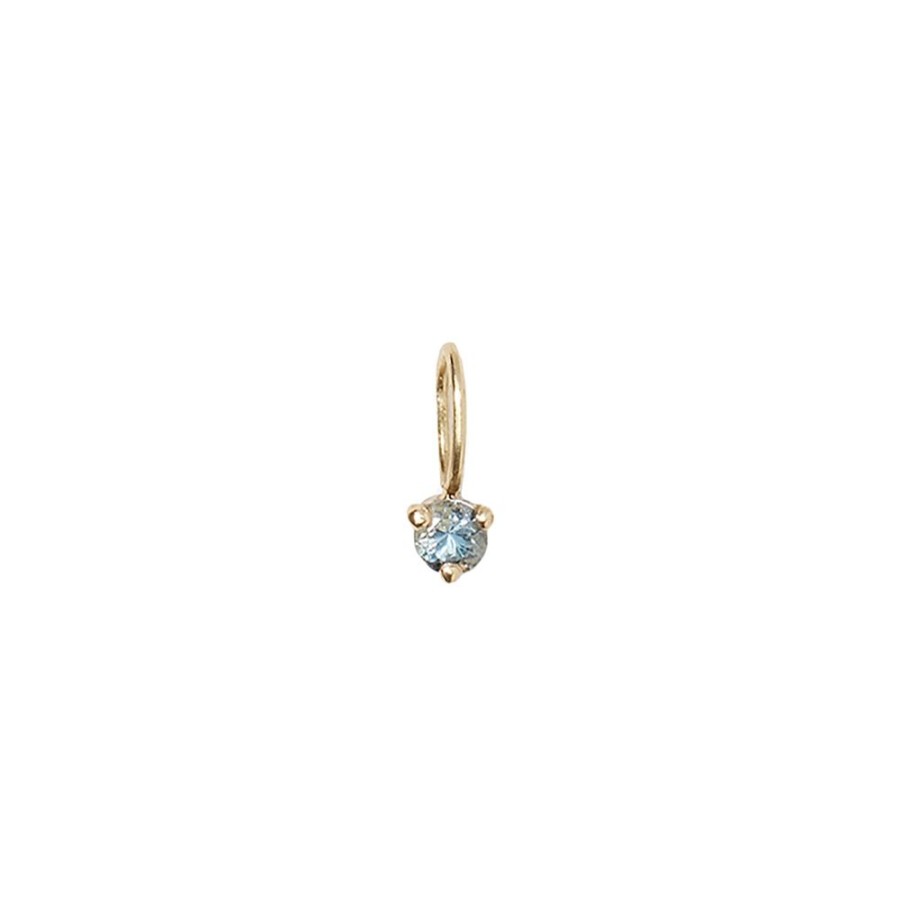 Jewelry WWAKE | Birthstone Charm - Aquamarine