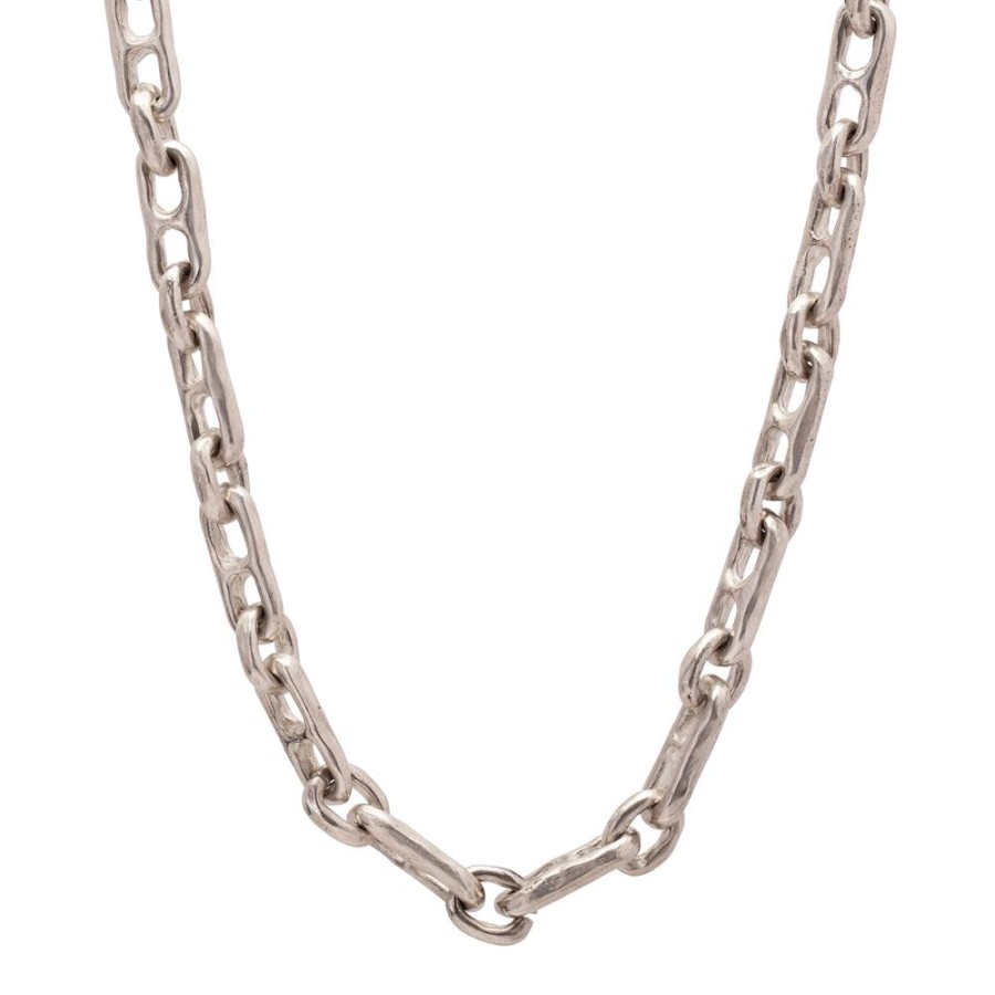 Jewelry James Colarusso | Double Link Chain - Silver