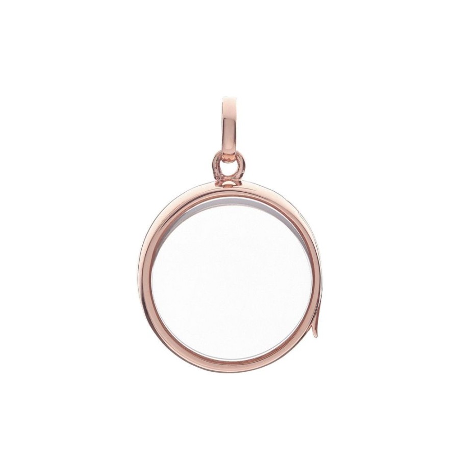 Jewelry Loquet | Medium Round Locket - Rose Gold