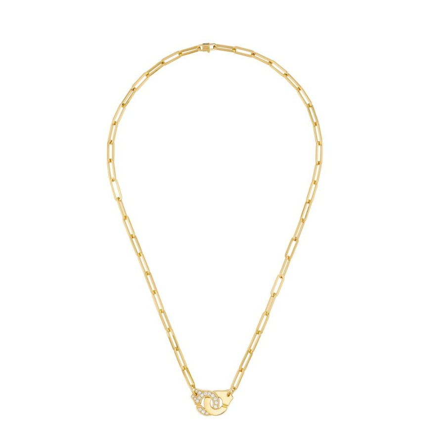 Jewelry Dinh Van | Diamond Menottes Necklace