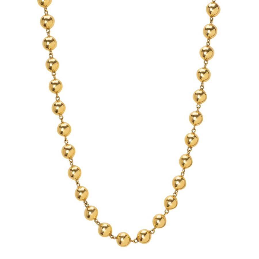 Jewelry Jenna Blake | Gold Ball Chain Necklace