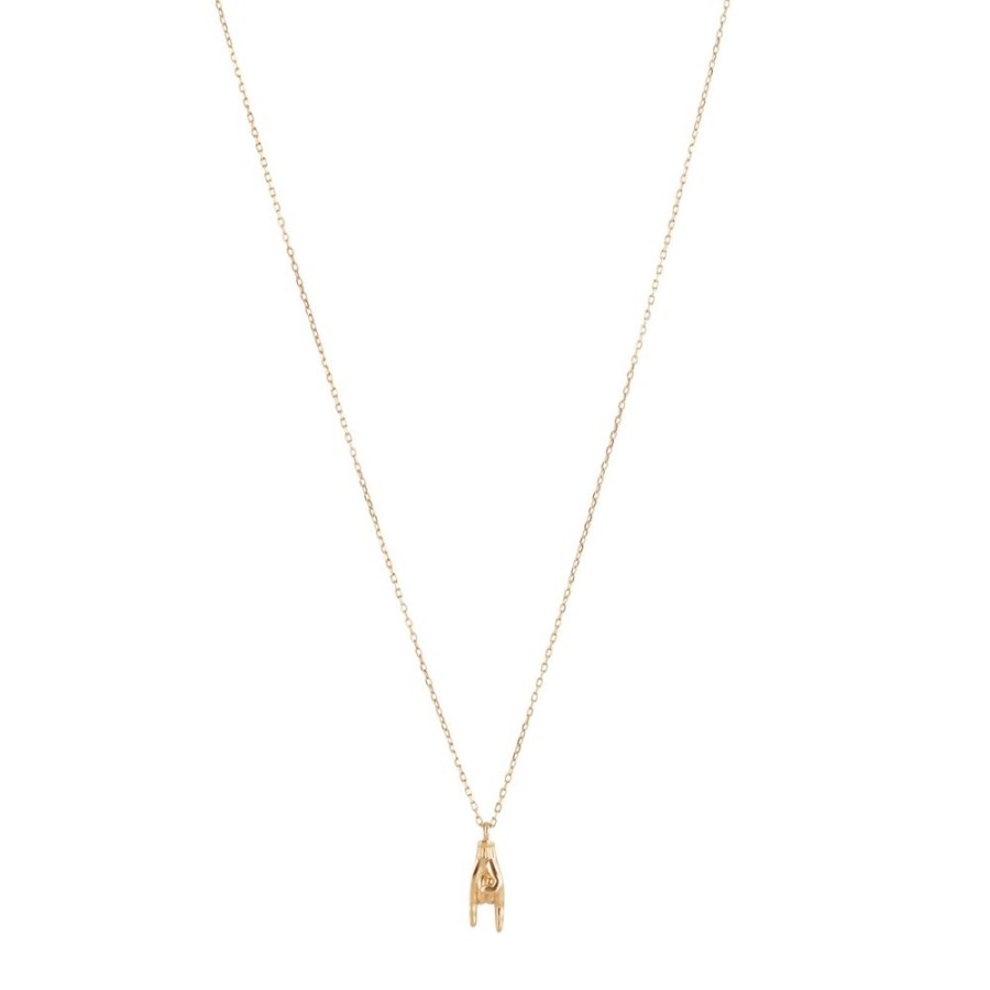 Jewelry Pamela Love | Mano Cornuto Pendant Necklace