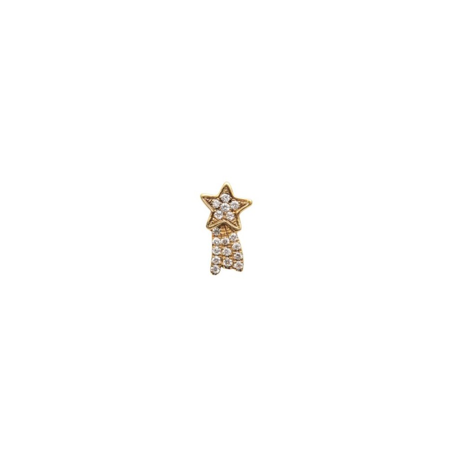 Jewelry Loquet | Diamond Shooting Star Charm