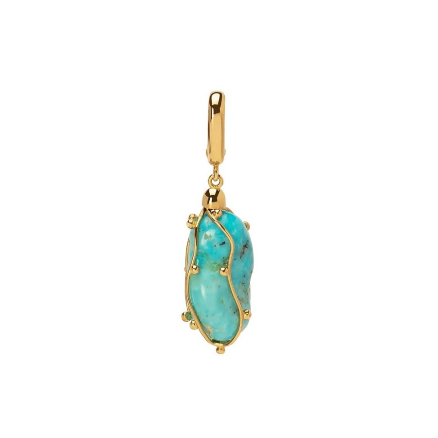 Jewelry Milamore | Kintsugi Charm - Turquoise