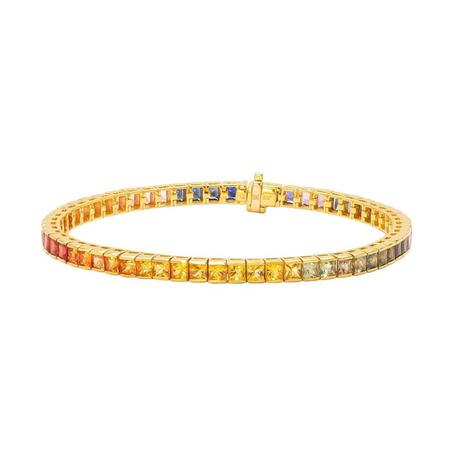 Jewelry Milamore | Candy Sapphire Tennis Bracelet