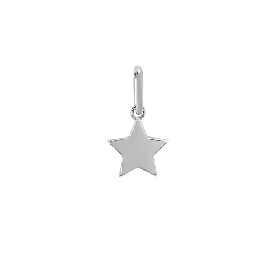 Jewelry EF Collection | Star Pendant - White Gold