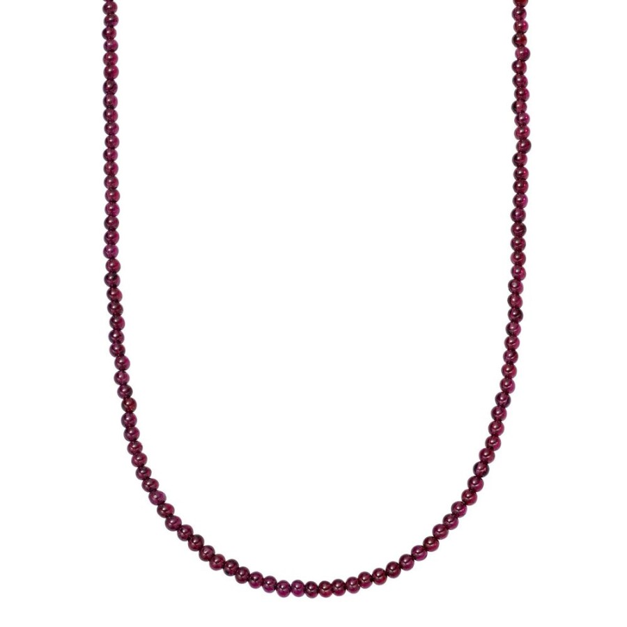 Jewelry Loquet | Garnet Beaded Chain