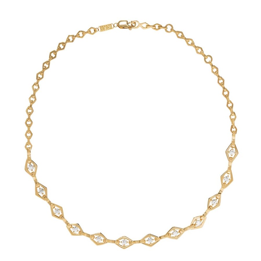 Jewelry Azlee | Lozenge Link Chain