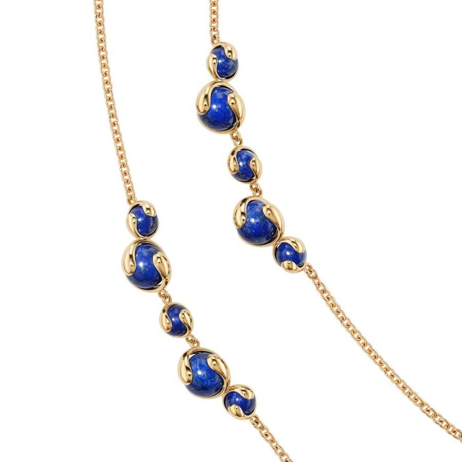 Jewelry Marina B | Cardan Cluster Necklace - Lapis