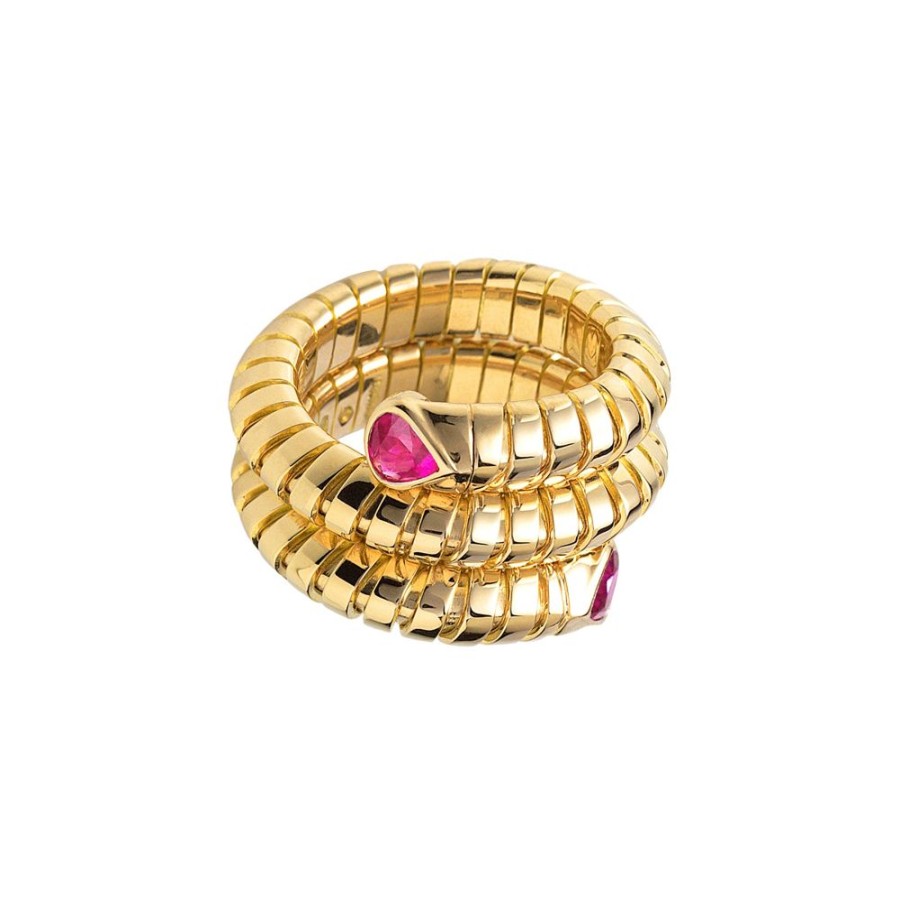 Jewelry Marina B | Trisola Ring - Ruby