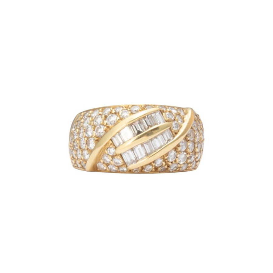 Jewelry Antique & Vintage Jewelry | Layered Diamond Ring