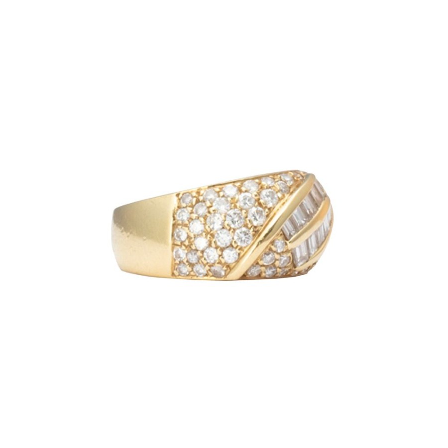 Jewelry Antique & Vintage Jewelry | Layered Diamond Ring