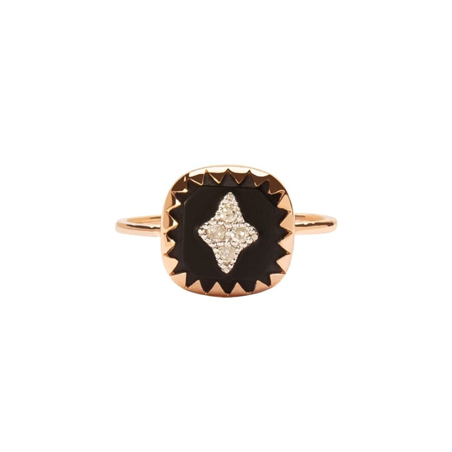 Jewelry Pascale Monvoisin | Pierrot Ring - Black