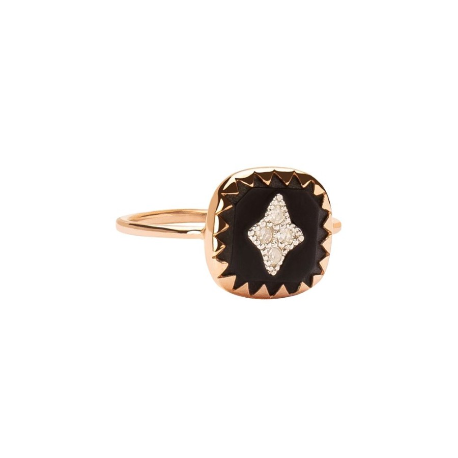 Jewelry Pascale Monvoisin | Pierrot Ring - Black