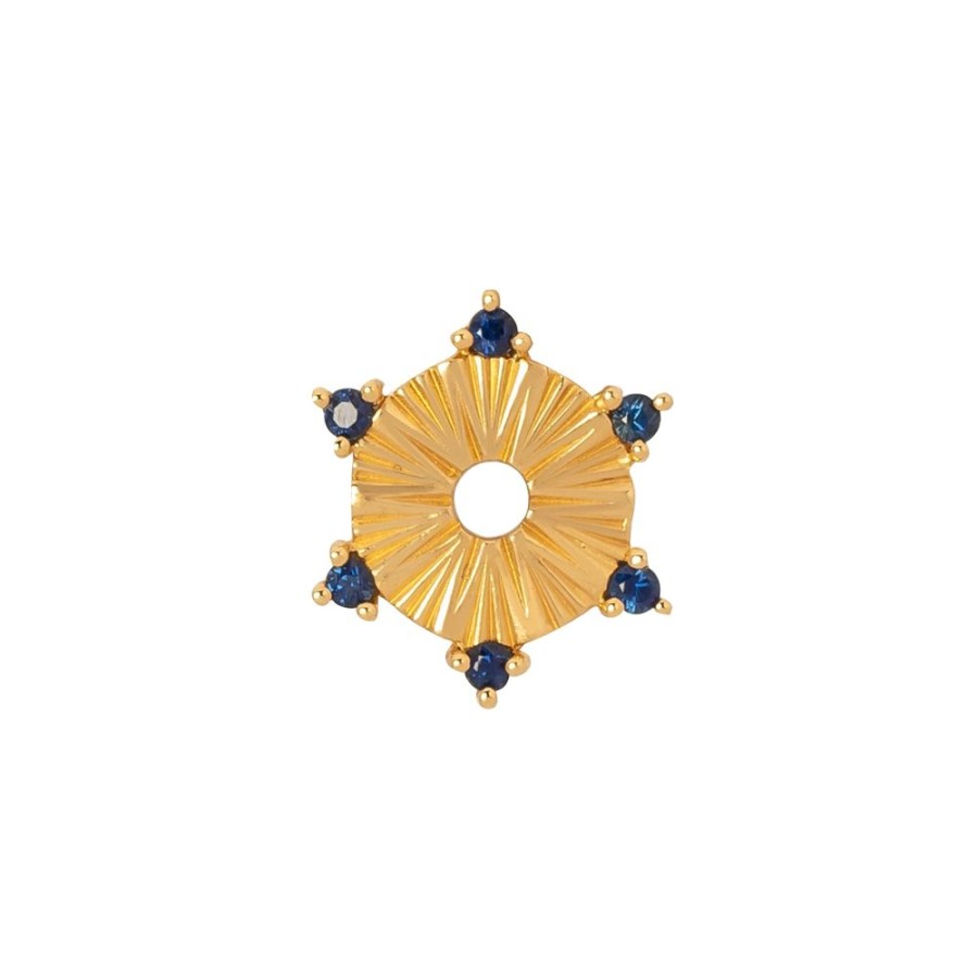 Jewelry Foundrae | Small Element Disk - Sapphire