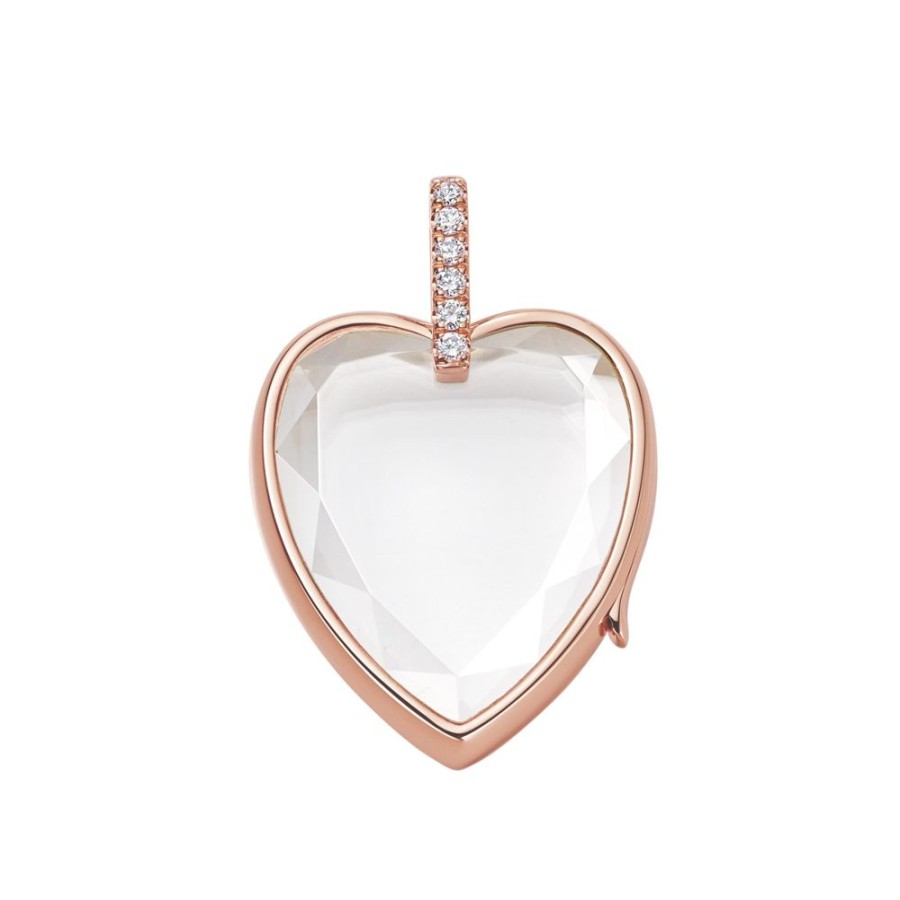 Jewelry Loquet | Amate Heart Locket - Rose Gold