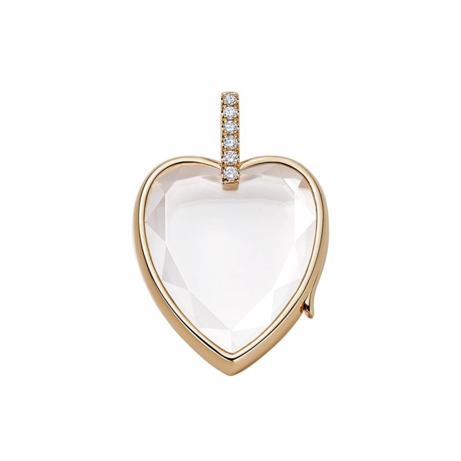 Jewelry Loquet | Amate Heart Locket - Yellow Gold