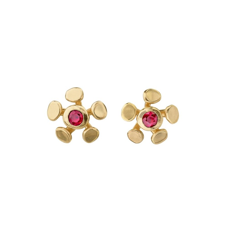 Jewelry VRAM | Chrona Studs - Ruby