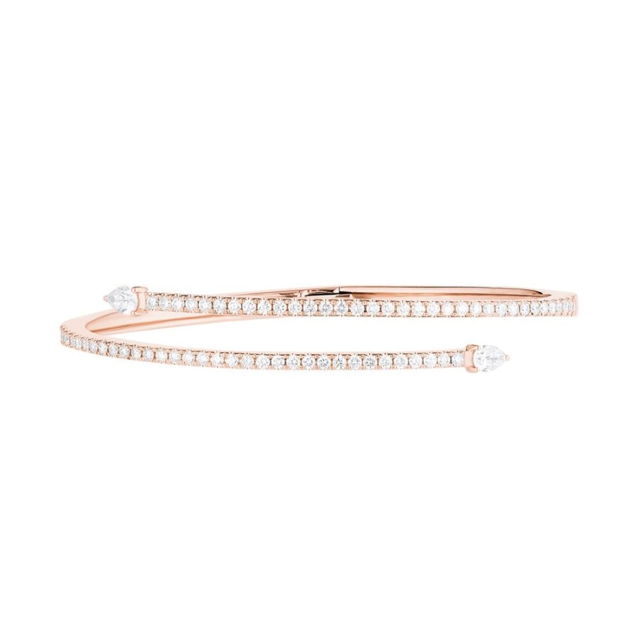 Jewelry Carbon & Hyde | Neptune Bangle - Rose Gold