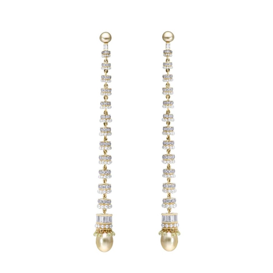 Jewelry Moksh | Empress Long Drop Earrings