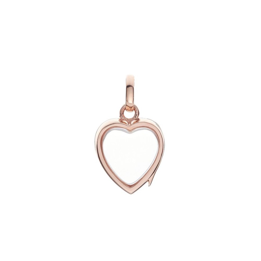 Jewelry Loquet | Small Heart Locket - Rose Gold