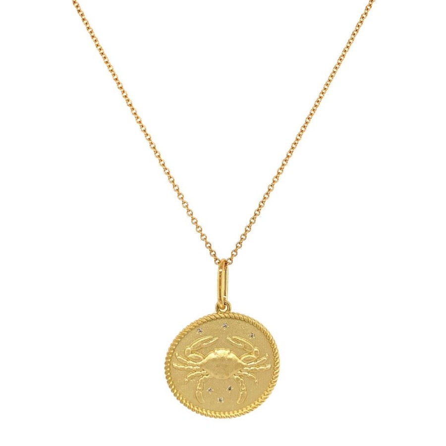 Jewelry Colette | Zodiac Double Sided Necklace - Cancer