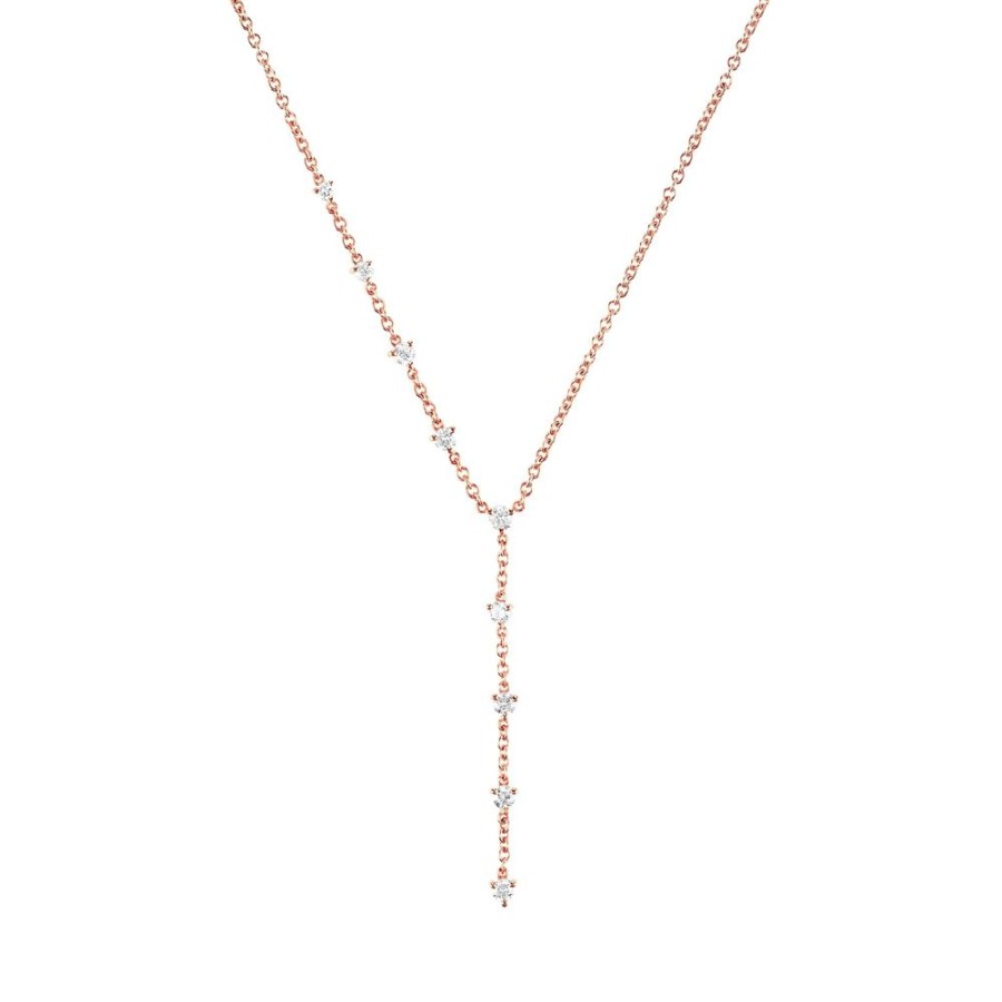 Jewelry Carbon & Hyde | Sparkler Lariat - Rose Gold