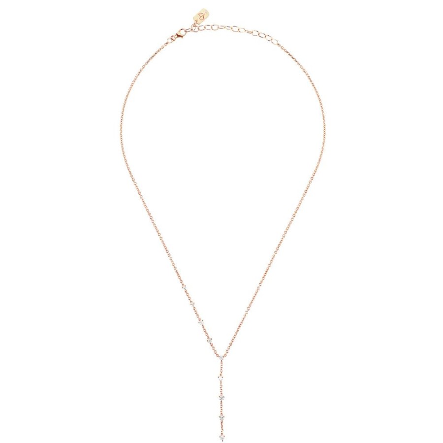 Jewelry Carbon & Hyde | Sparkler Lariat - Rose Gold