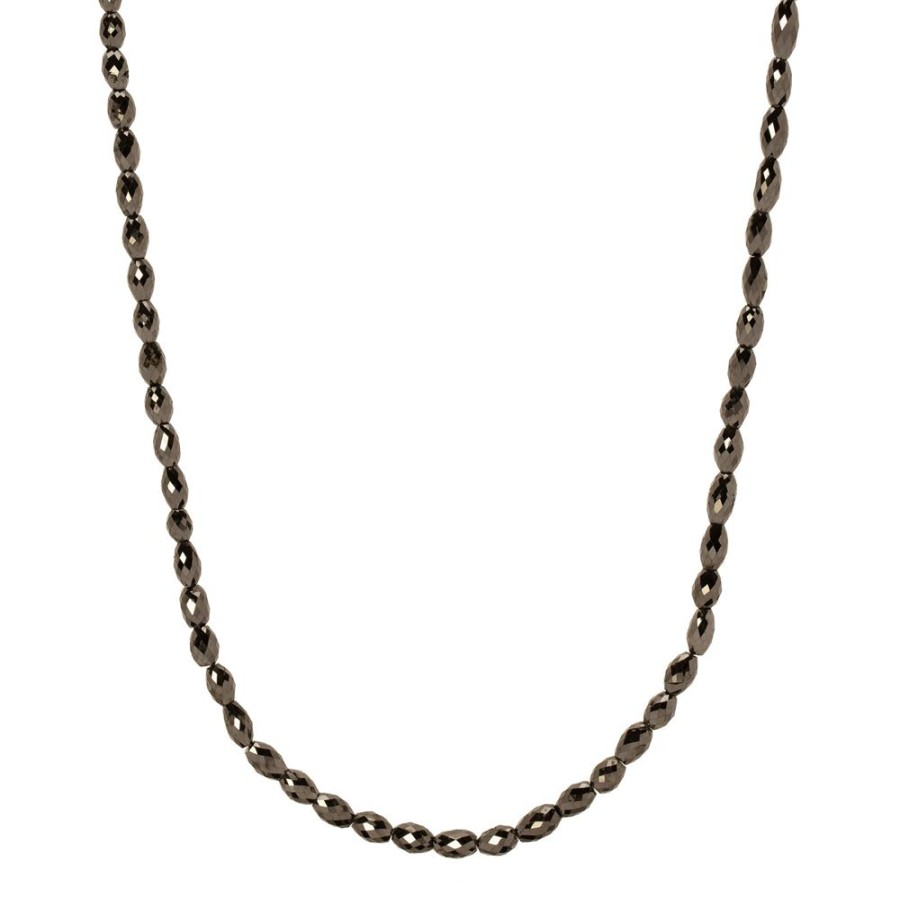 Jewelry Ara Vartanian | Briollet Black Diamond Necklace