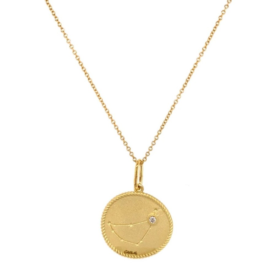 Jewelry Colette | Zodiac Double Sided Necklace - Capricorn