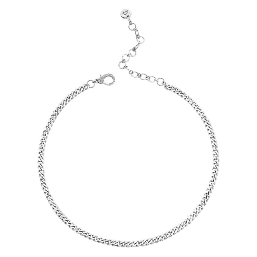 Jewelry SHAY | Baby Link Choker - White Gold