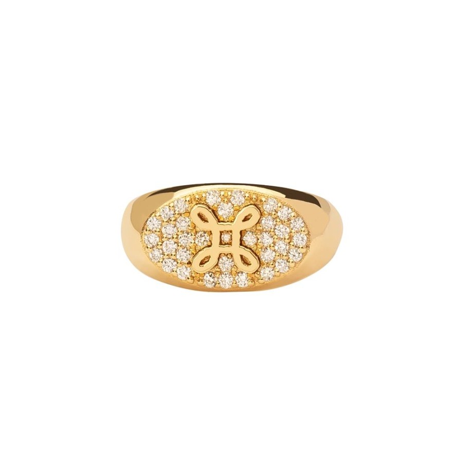 Jewelry Foundrae | Baby Signet Ring - True Love