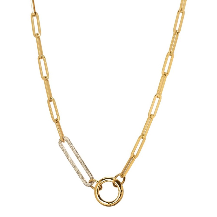 Jewelry Foundrae | Classic Fob Open Clip Chain - 22"