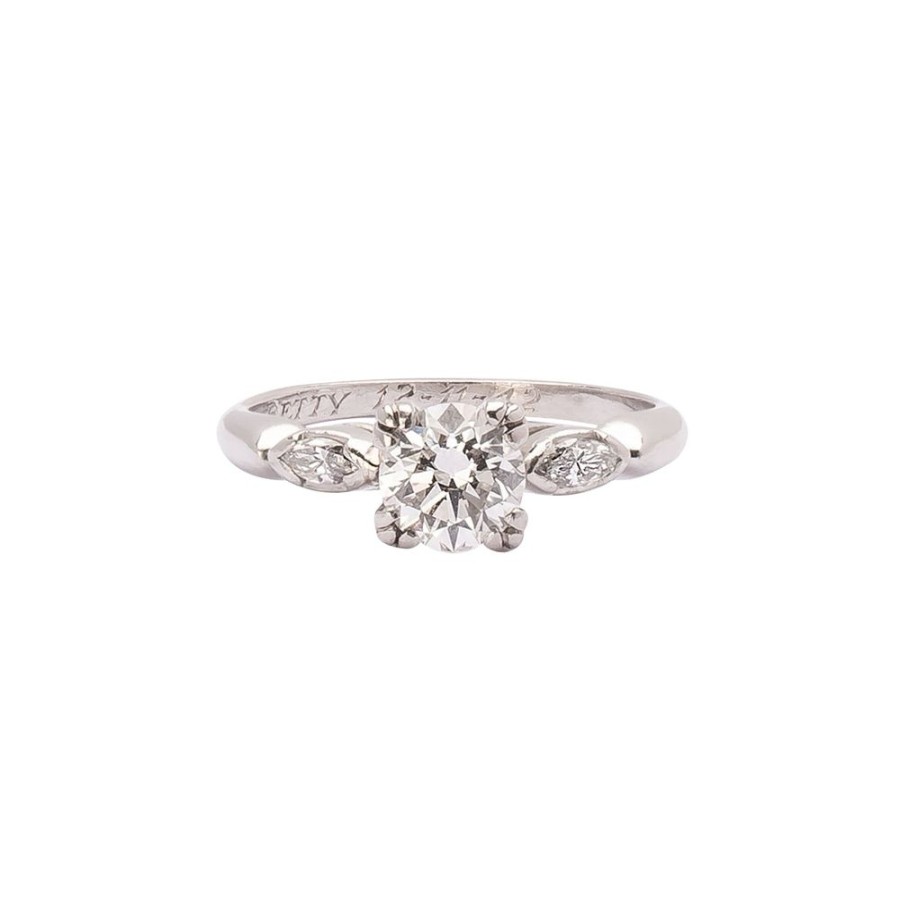 Jewelry Antique & Vintage Jewelry | J.E. Caldwell Fine Old Euro Cut Diamond Ring