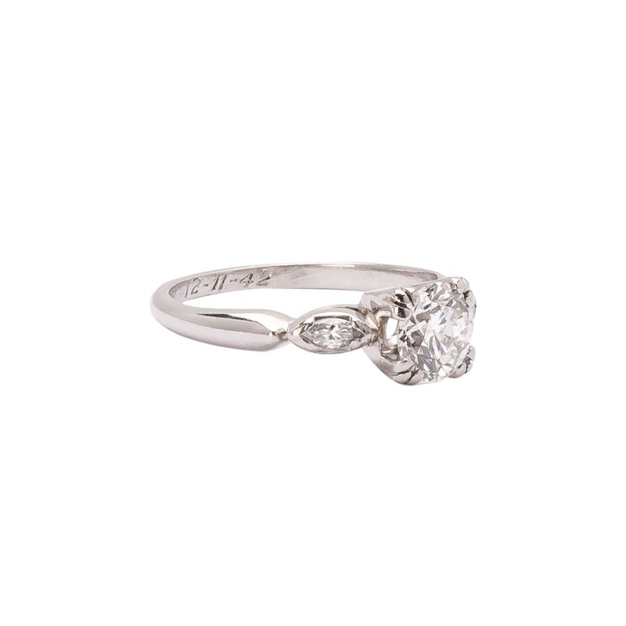 Jewelry Antique & Vintage Jewelry | J.E. Caldwell Fine Old Euro Cut Diamond Ring