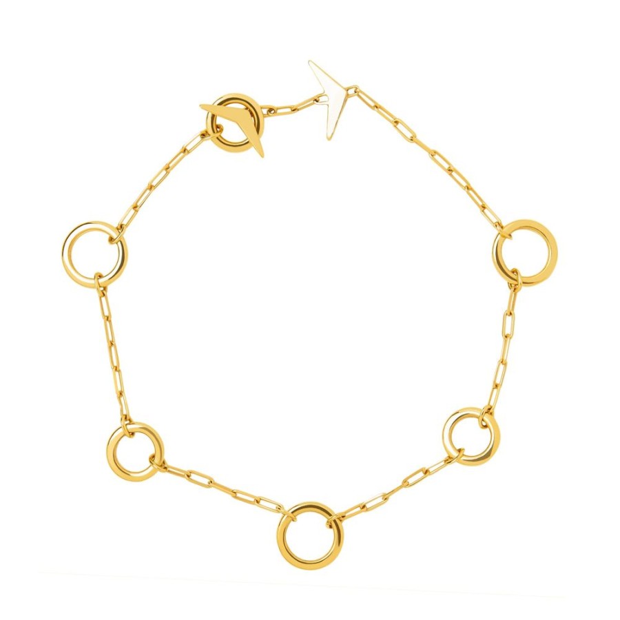 Jewelry Ara Vartanian | Circle Link Anklet