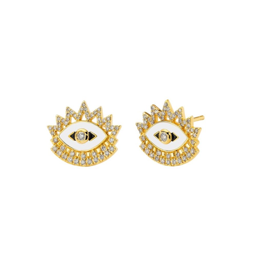 Jewelry Buddha Mama | Evil Eye Studs