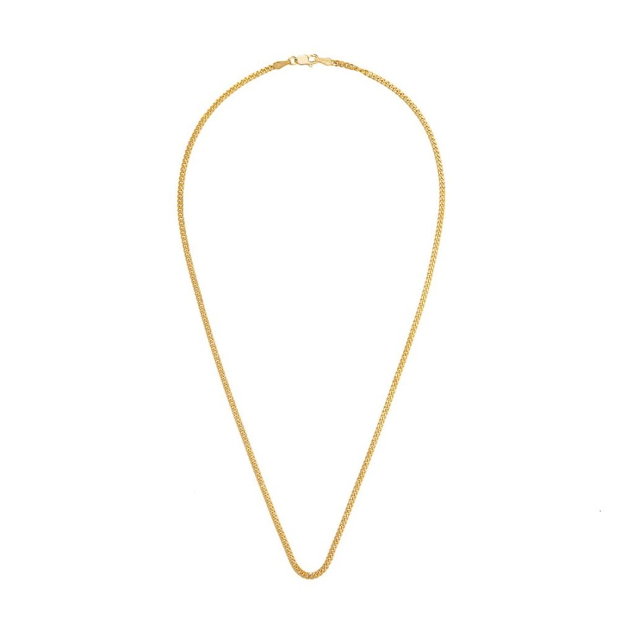 Jewelry BE Jewelry | 16" Gourmette Chain - 2.2Mm