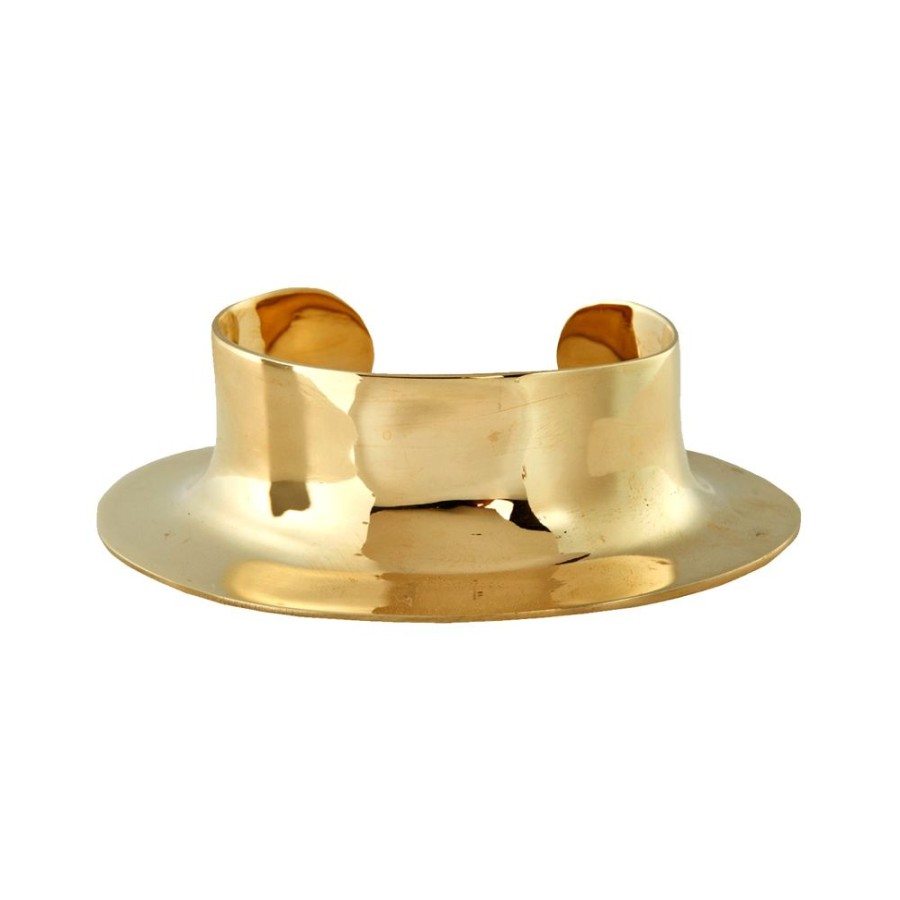 Jewelry Ariana Boussard-Reifel | Large Despina Brass Cuff Bracelet