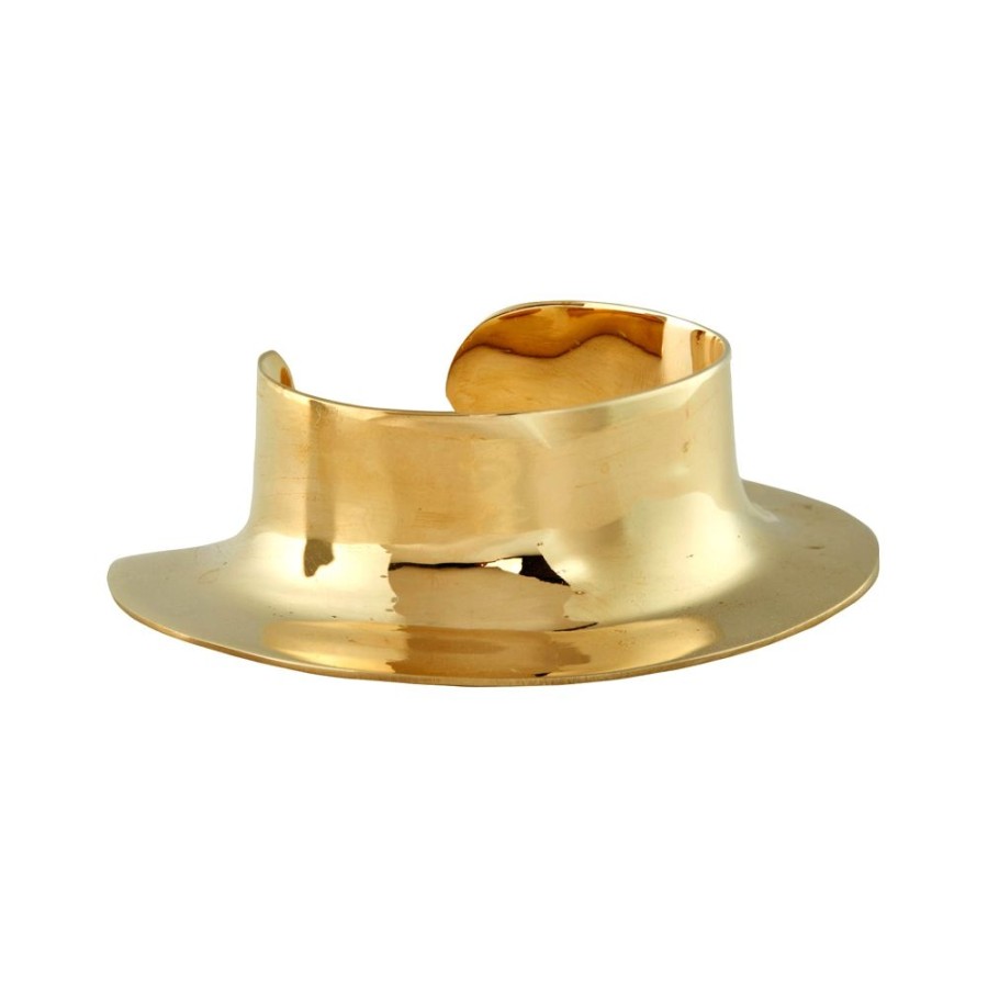 Jewelry Ariana Boussard-Reifel | Large Despina Brass Cuff Bracelet