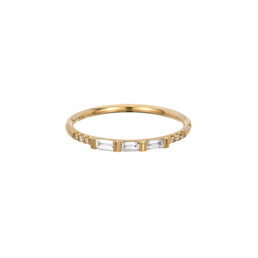 Jewelry Jennie Kwon | 3 Baguette Equilibrium Ring