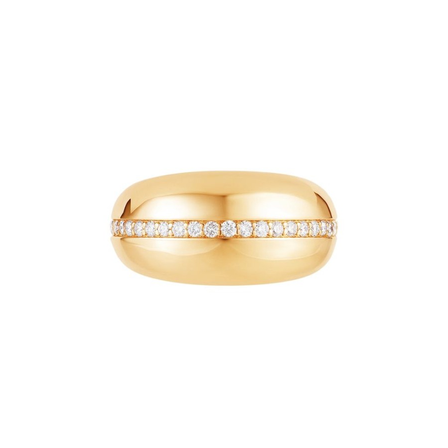 Jewelry Carbon & Hyde | Sphere Diamond Ring - Yellow Gold