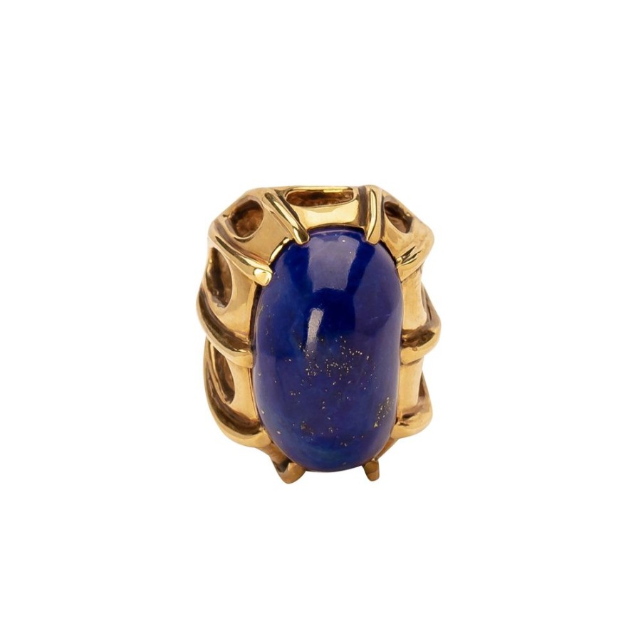 Jewelry Lisa Eisner Jewelry | Skyscraper Ring - Lapis